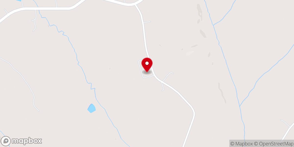 Map showing location of Leonards Fork Baptist Church