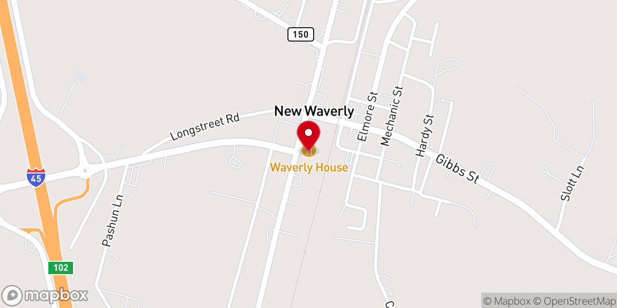 Map showing location of The Journey Fellowship Church