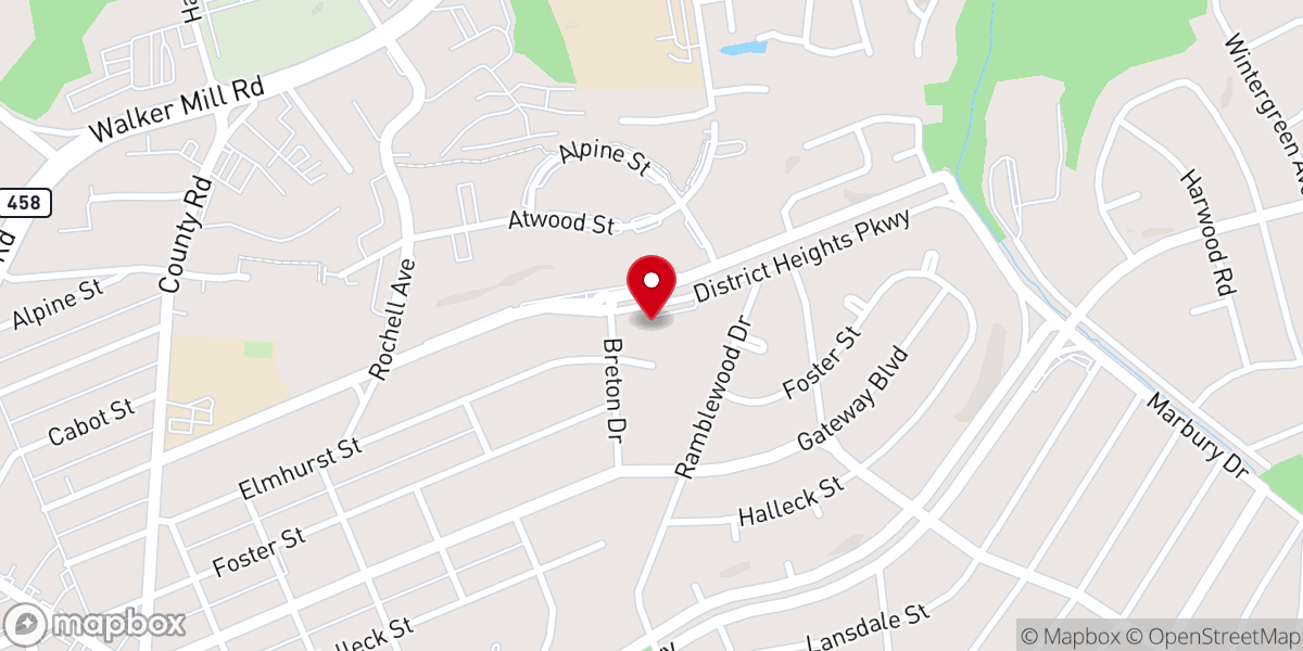 Map showing location of Christ Kingdom Church