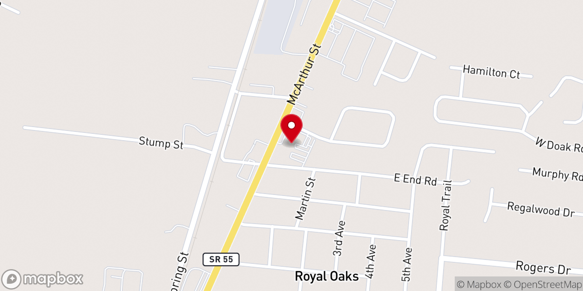 Map showing location of Manchester Hope Outreach