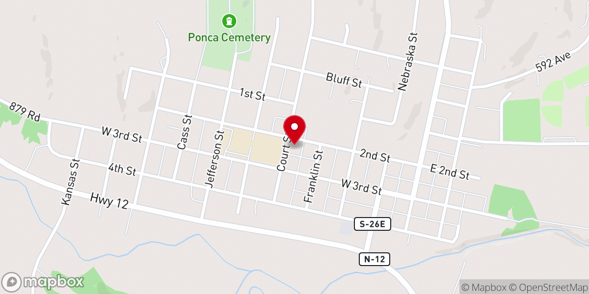 Map showing location of Saint Joseph Catholic Church