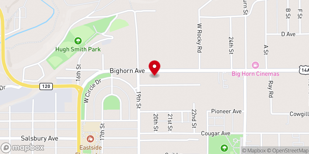 Map showing location of St Luke Catholic Church (Byzantine Rite)