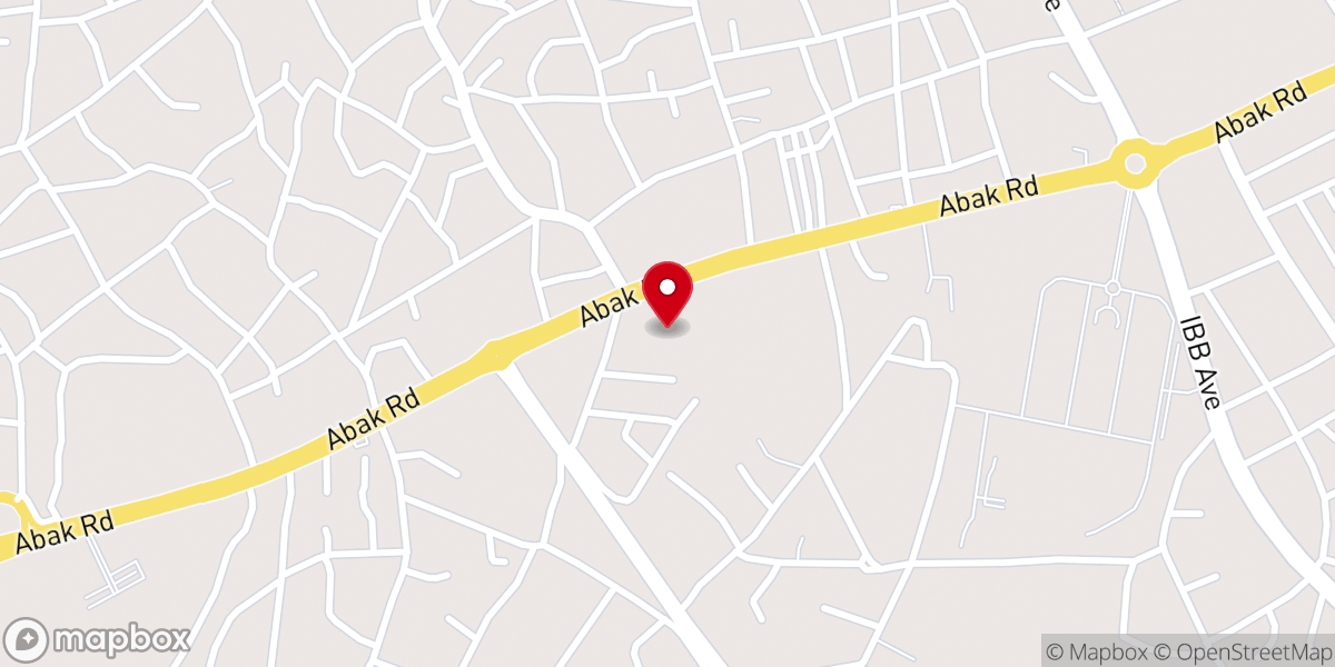 Map showing location of The Delivered Apostolic Church