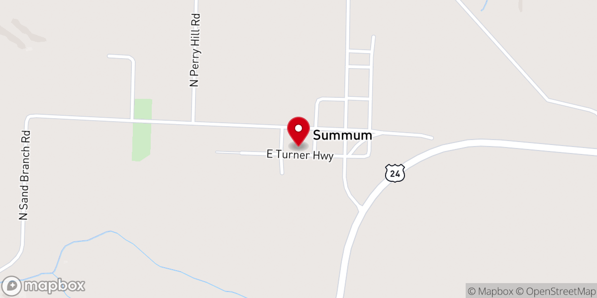 Map showing location of Summum Christian Church
