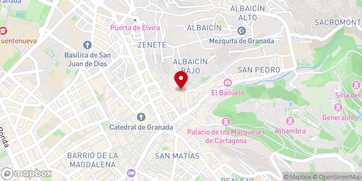 Map showing location of Pl. San Gregorio