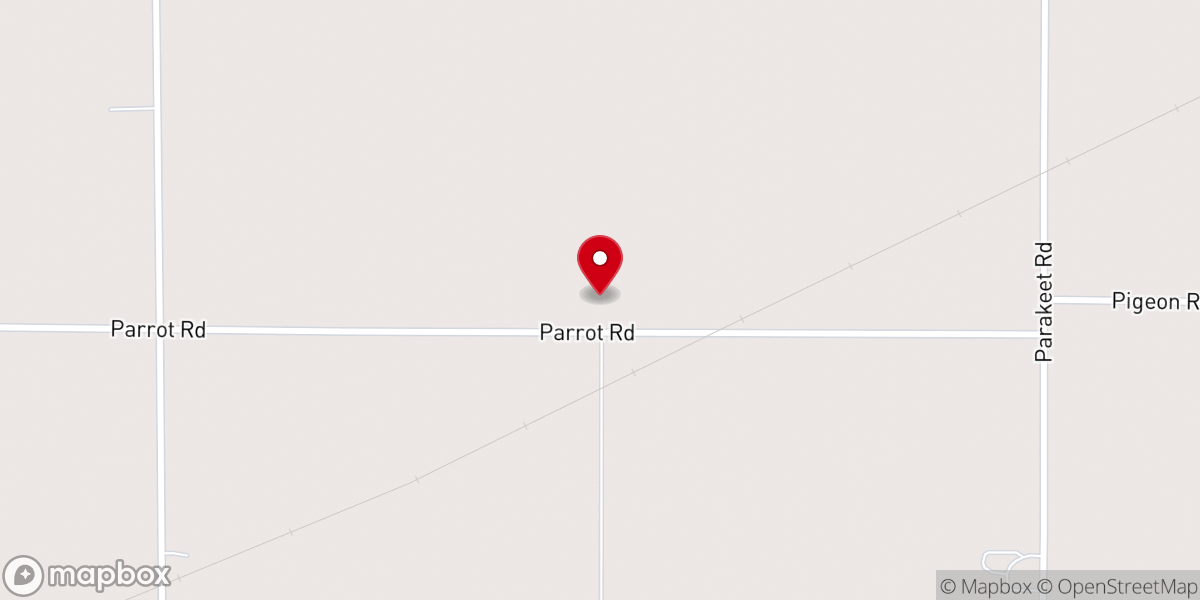 Map showing location of Friendship Church of Christ
