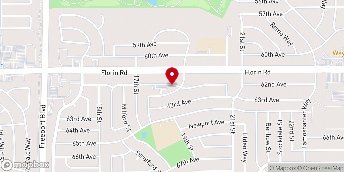 Map showing location of Pacific Coast Slavic Baptist Association