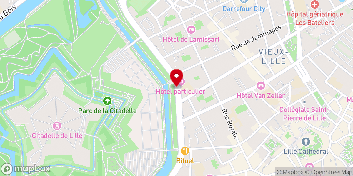 Map showing location of molly
