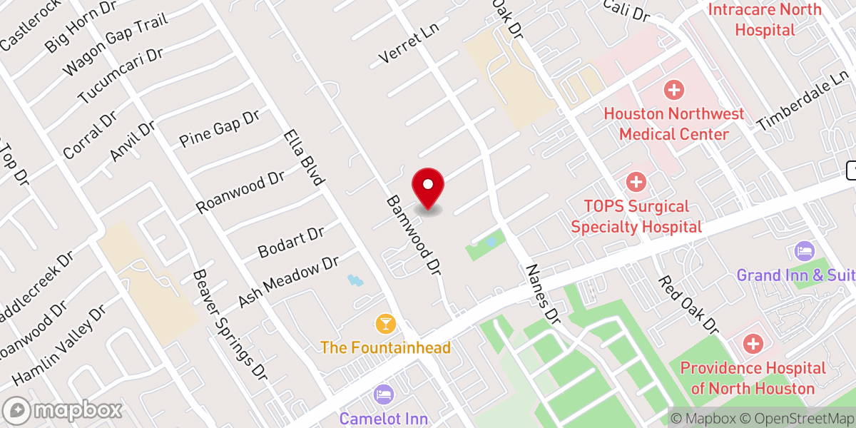 Map showing location of The Great I Am Church