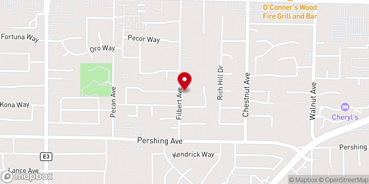 Map showing location of Bible Truth Center