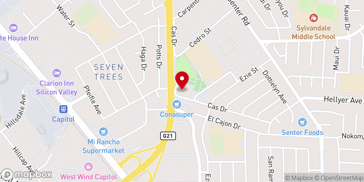 Map showing location of Guiding Light Project