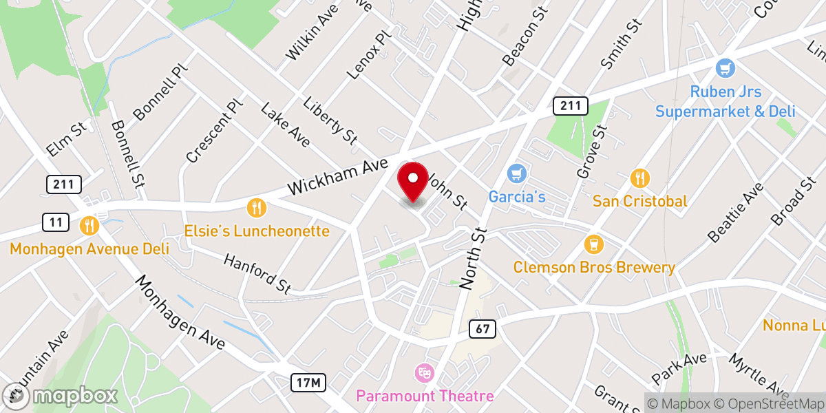 Map showing location of Greater Upperroom Apostolic Faith Church