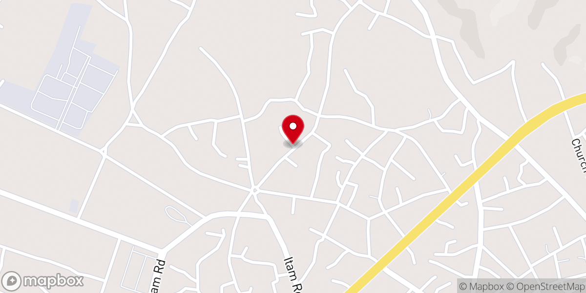 Map showing location of Rccg Itam Police Station