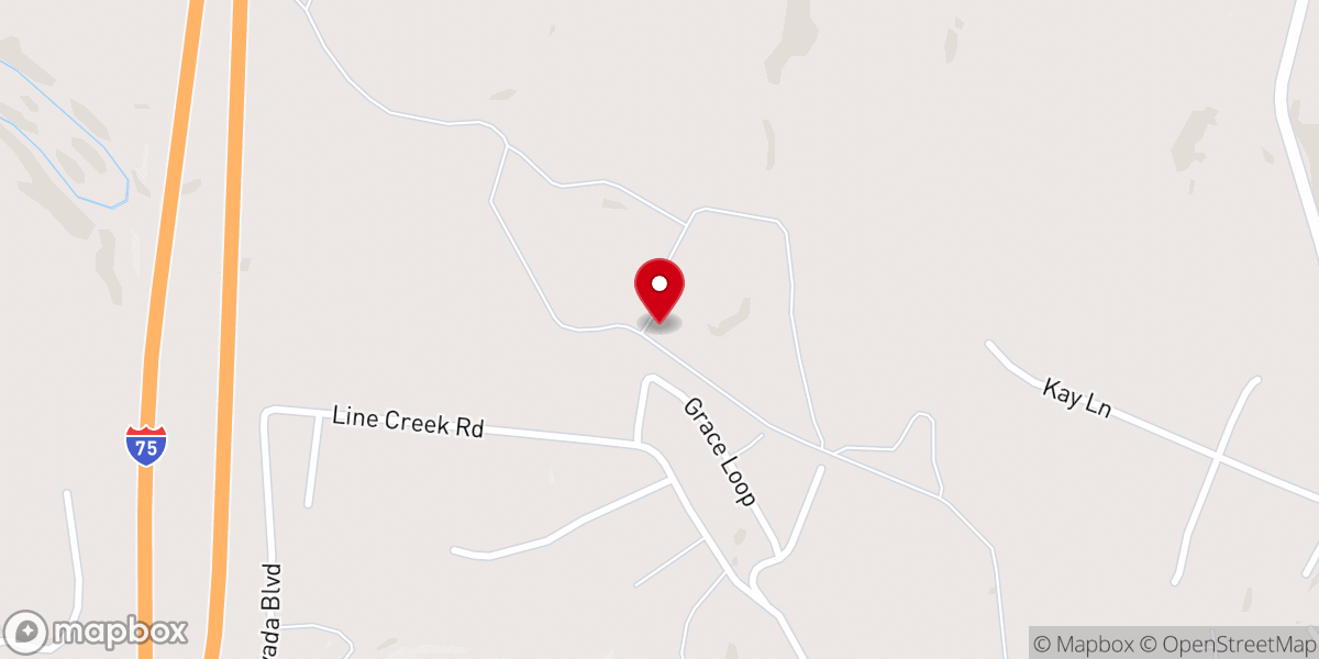 Map showing location of Waste Connections Of Eastern Kentucky