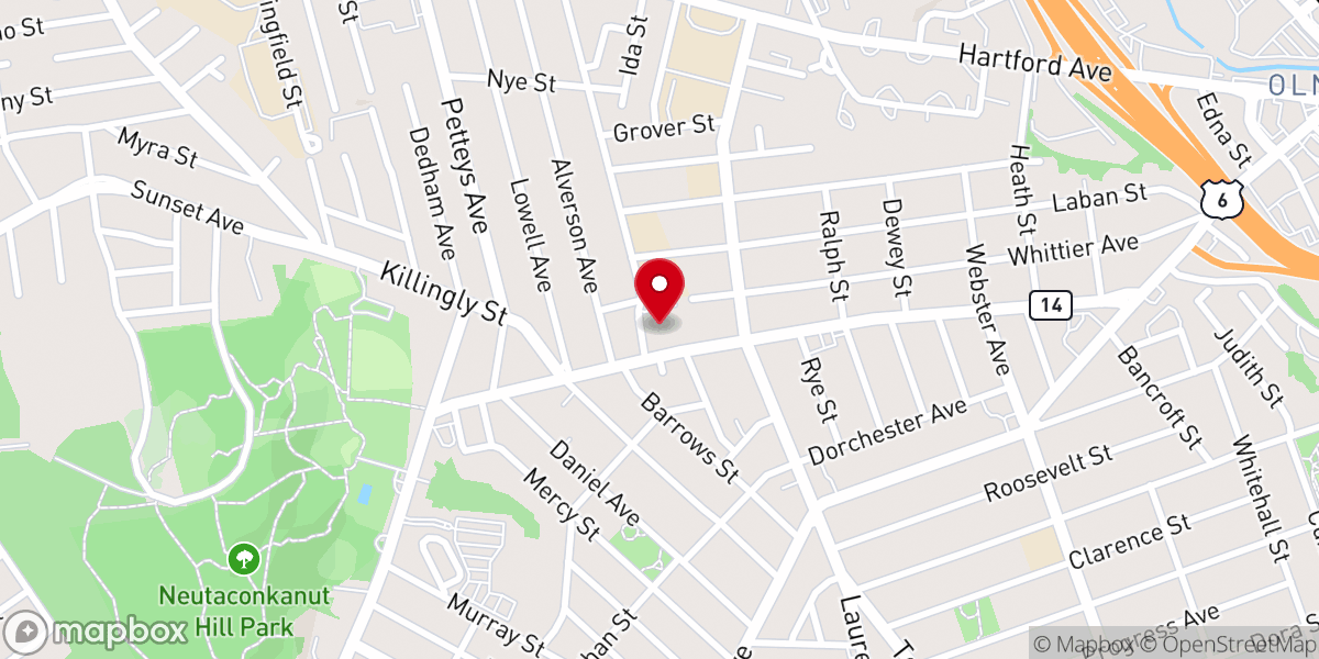 Map showing location of St. Anthony