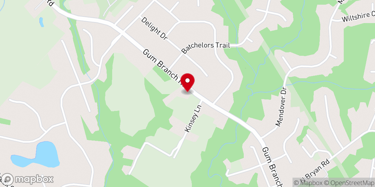 Map showing location of True Life International Fellowship Ministries