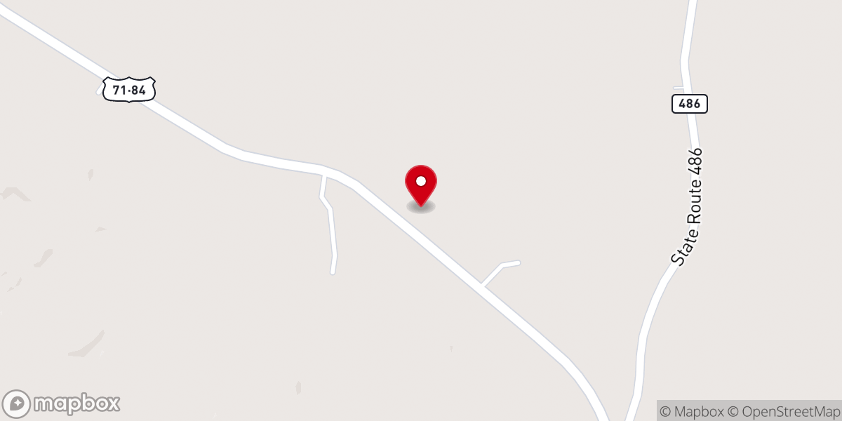 Map showing location of Salvation Ministries Full Gospel