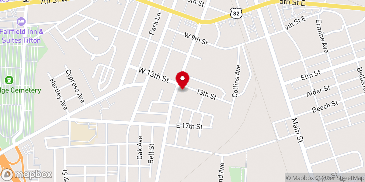 Map showing location of Power Hour Ministries