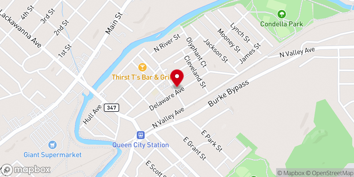 Map showing location of Valley Covenant Community Church