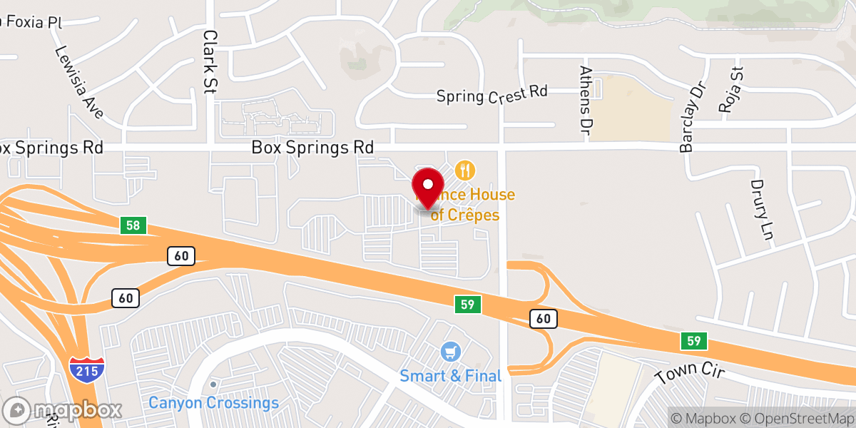 Map showing location of Generations Church Español
