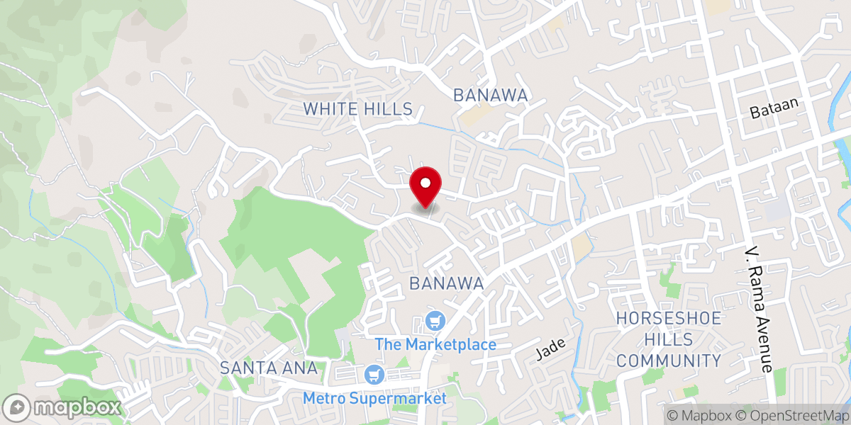Map showing location of Living Word Christian Churches of Cebu - International, Incorporated