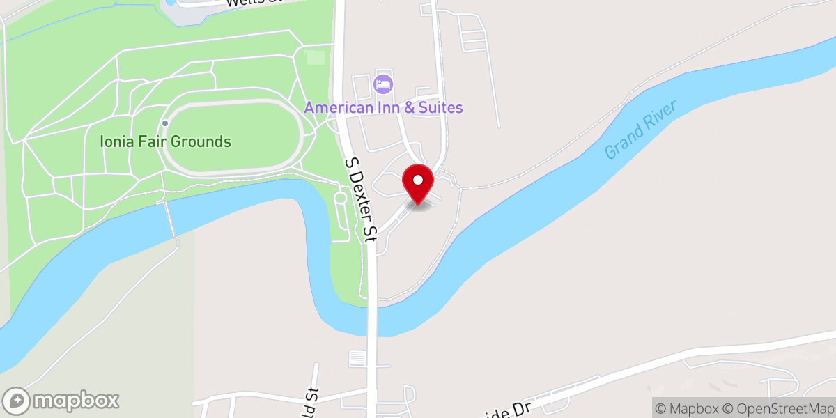 Map showing location of Matthews House