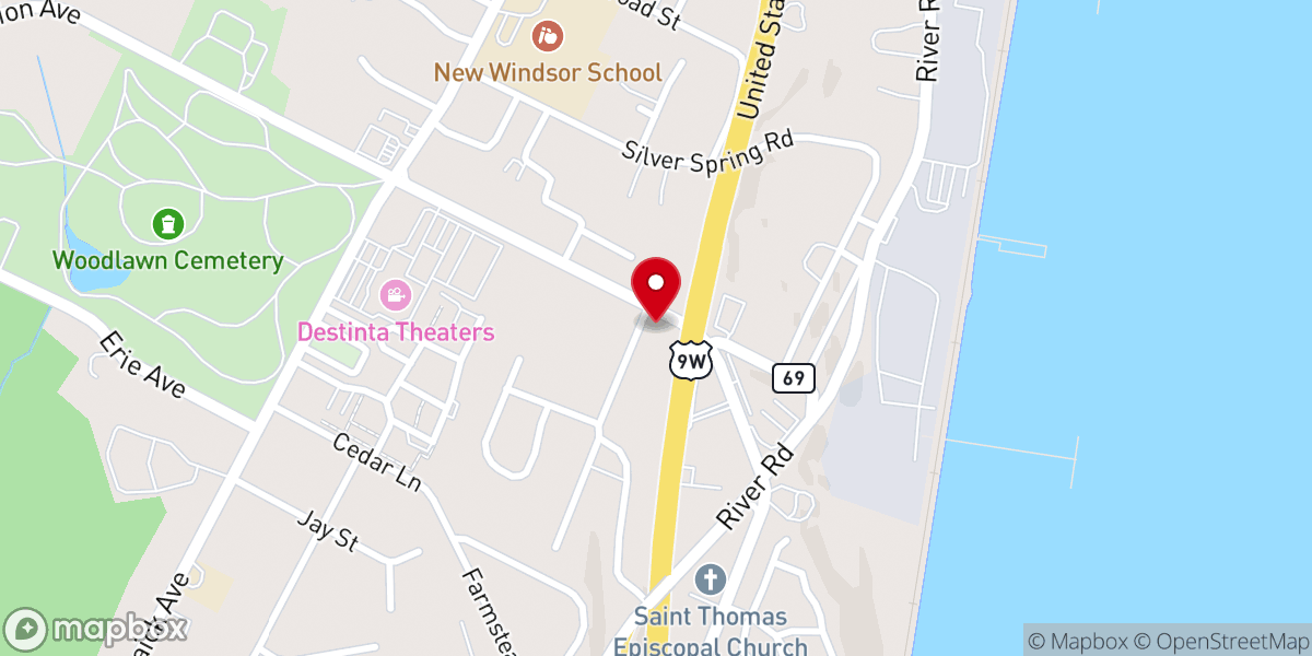 Map showing location of Saint Joseph Catholic Church - St. Marianne Cope Parish