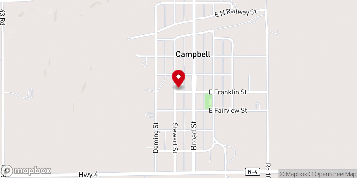 Map showing location of Saint Anne's Catholic Church