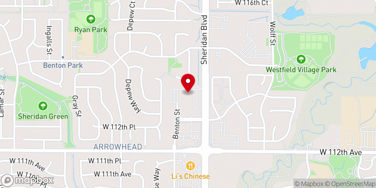Map showing location of Live 4 Christ
