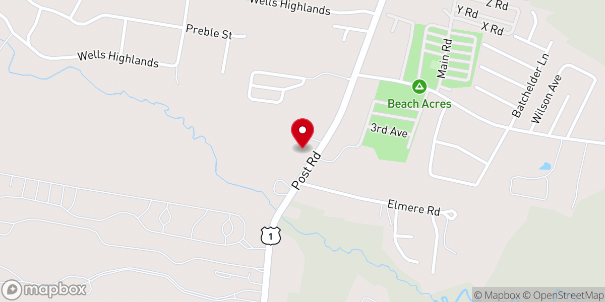 Map showing location of Lighthouse Church of Nazarene