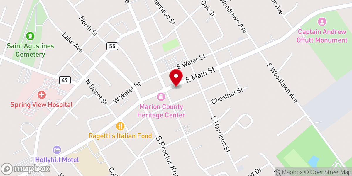 Map showing location of Bethel Star Apostolic Church
