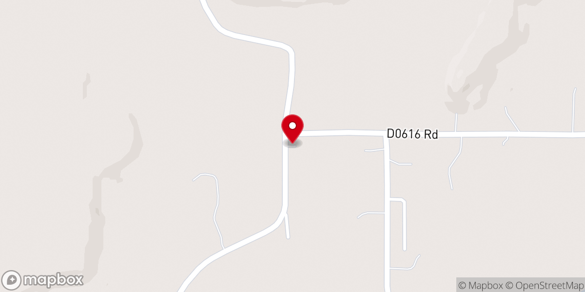 Map showing location of Cedar Crest Church