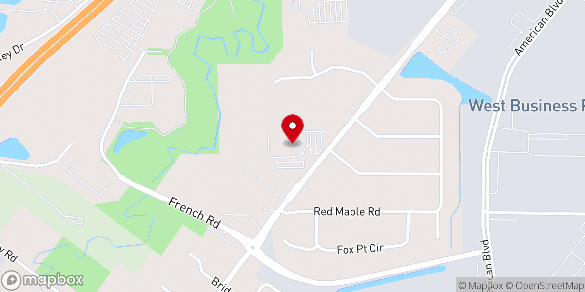 Map showing location of St. Mark Ministries