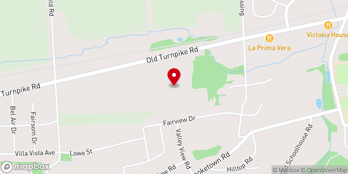 Map showing location of Cornerstone Christian Fellowship