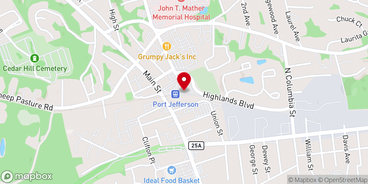 Map showing location of Hope in Christ Ministries