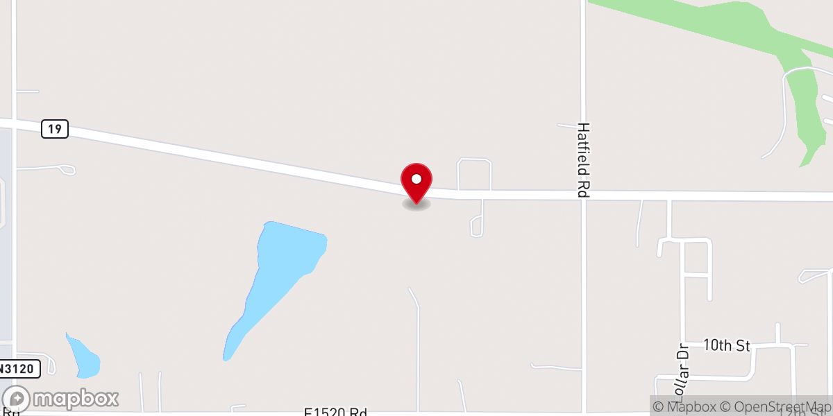 Map showing location of Maysville First Assembly Of God