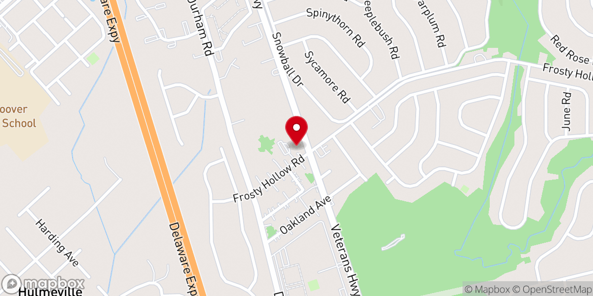 Map showing location of Trinity Primitive Methodist Church