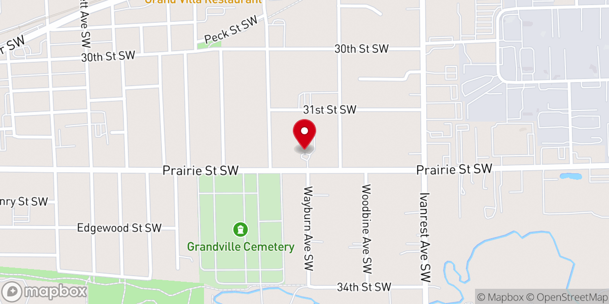 Map showing location of Porter Hillsathome