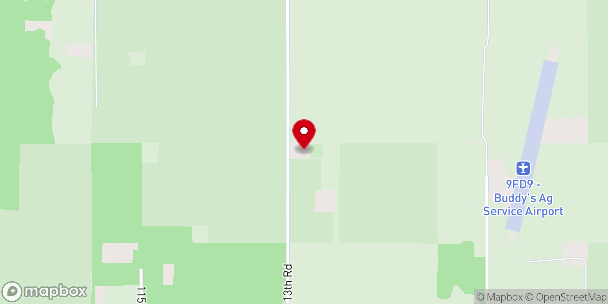 Map showing location of Pleasant Hill Baptist Church