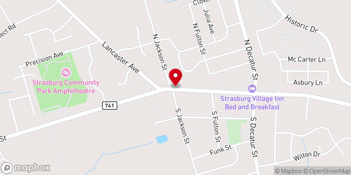 Map showing location of Justice & Mercy Inc