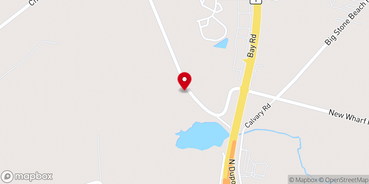 Map showing location of Millwood Community Center