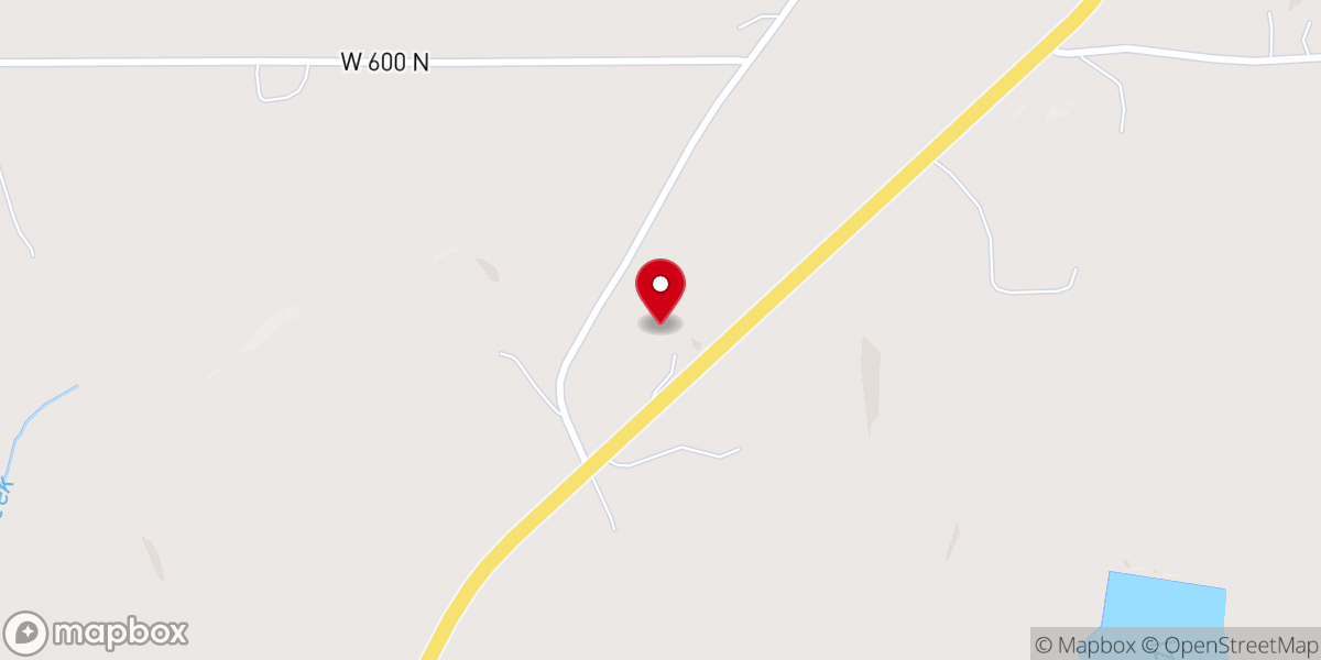 Map showing location of CrossPoint Fellowship Church