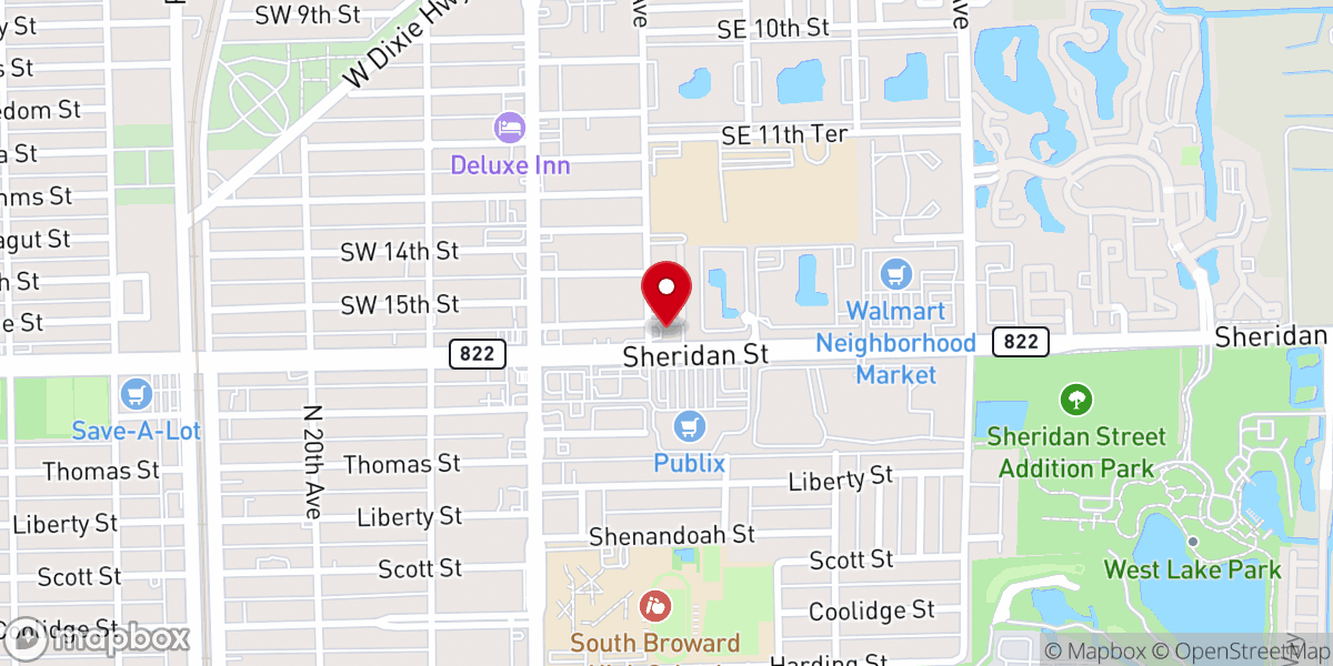Map showing location of New Bethany Tabernacle-Msn Inc
