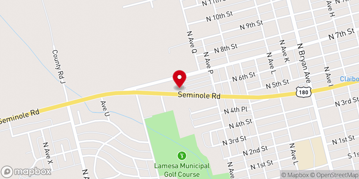 Map showing location of Gospel Church
