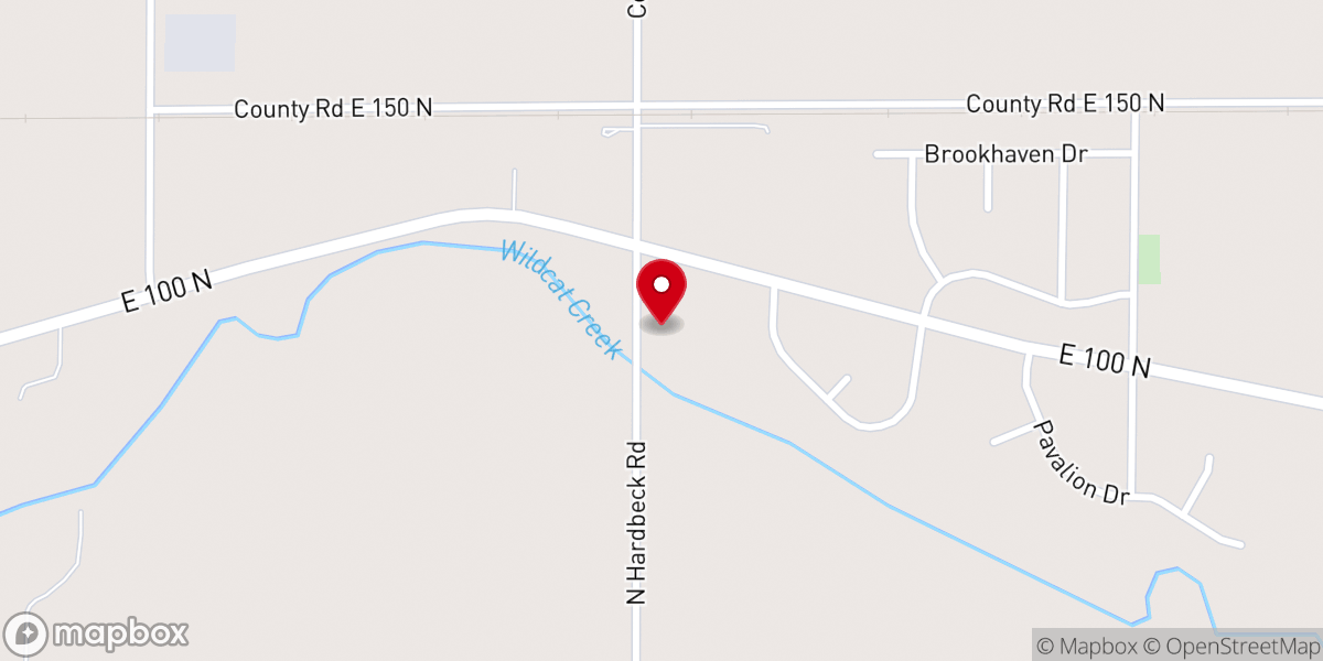 Map showing location of Solid Rock Ministries