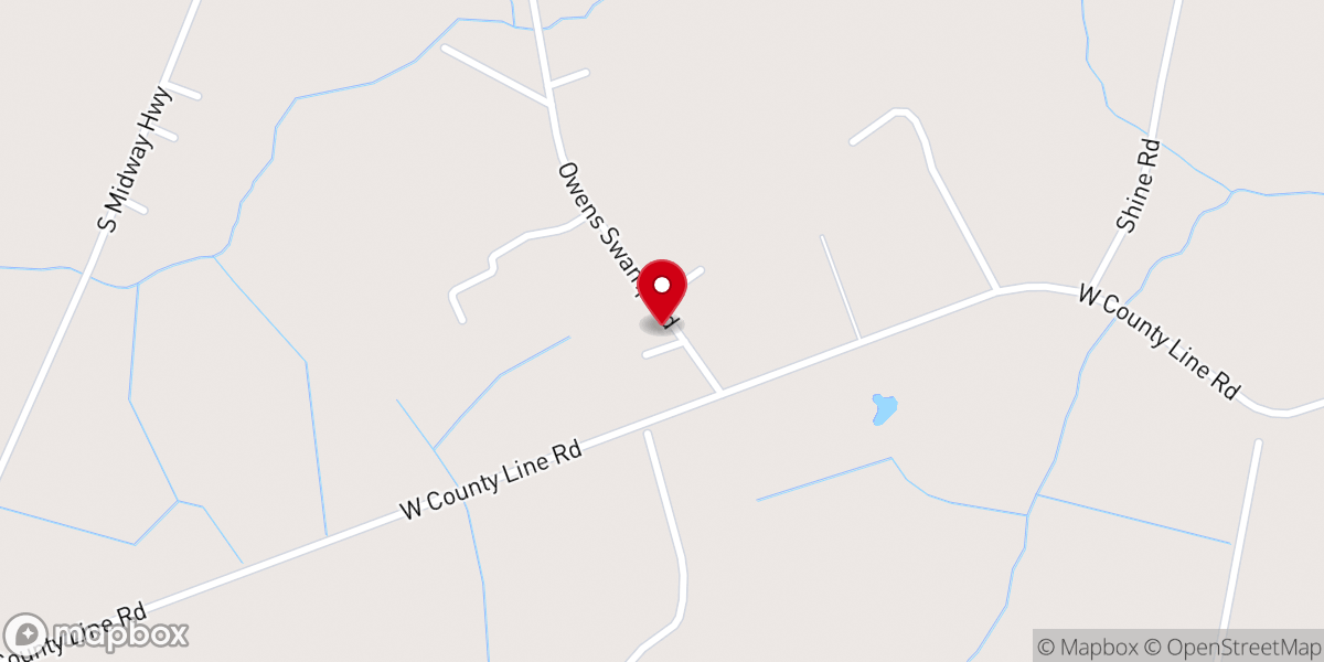 Map showing location of Free Mount Mission Pentacostal Holiness Church