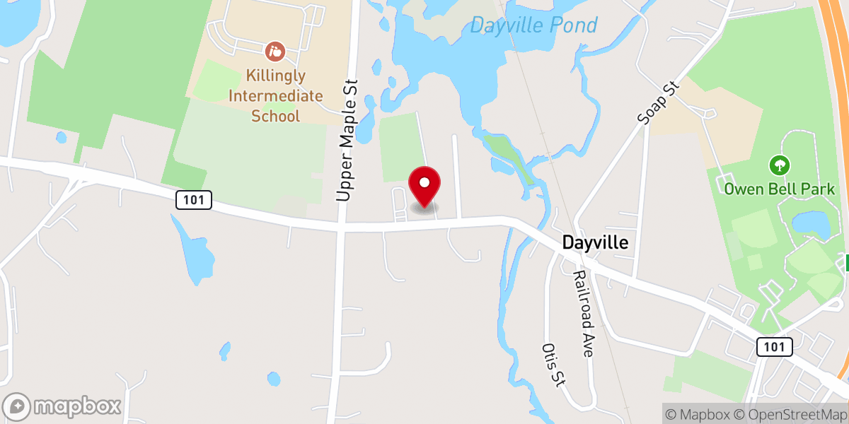 Map showing location of St Joseph's Church