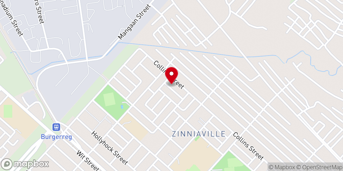 Map showing location of New Beginnings Fellowship