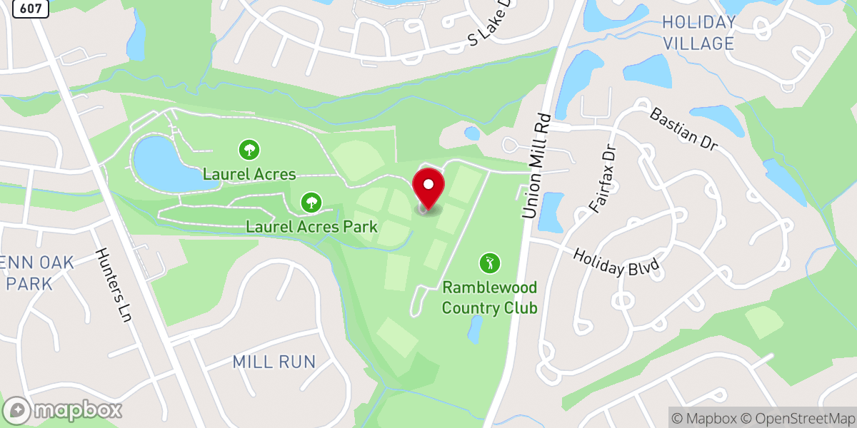 Map showing location of Coaching Mount Laurel