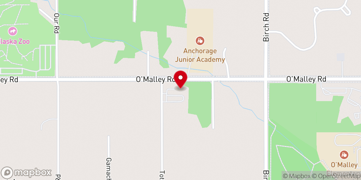 Map showing location of Clear Water Church